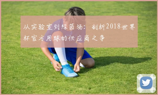 从实验室到绿茵场：剖析2018世界杯官方用球的供应商之争
